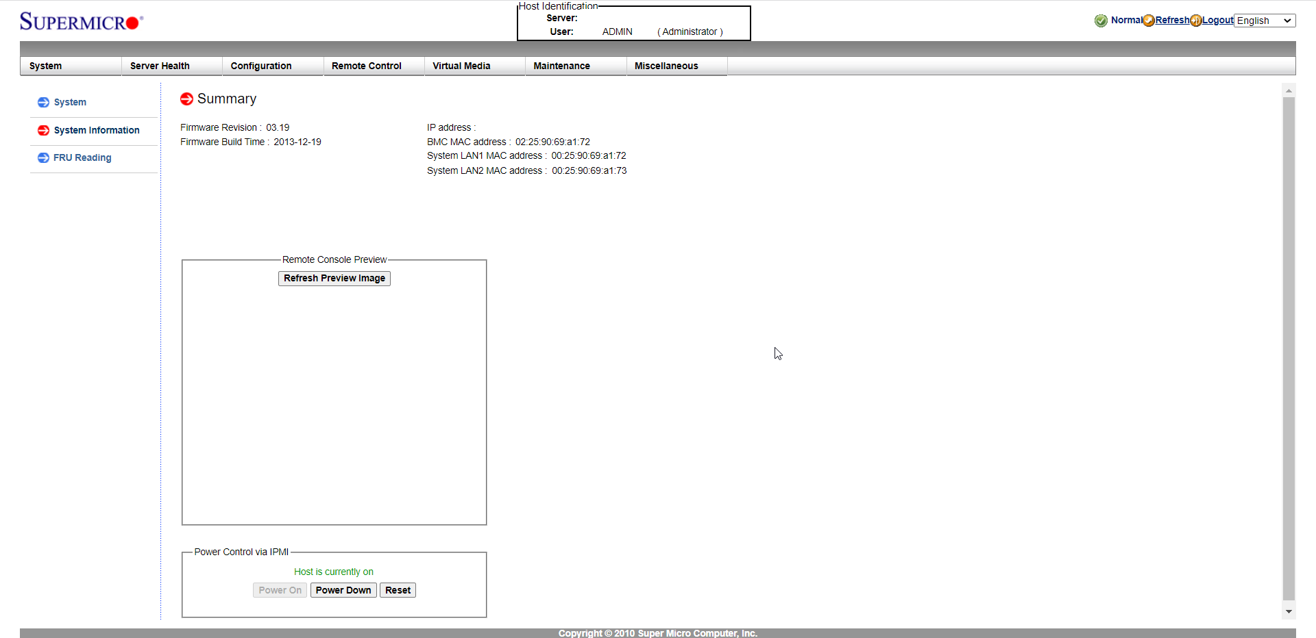 supermicro-interface